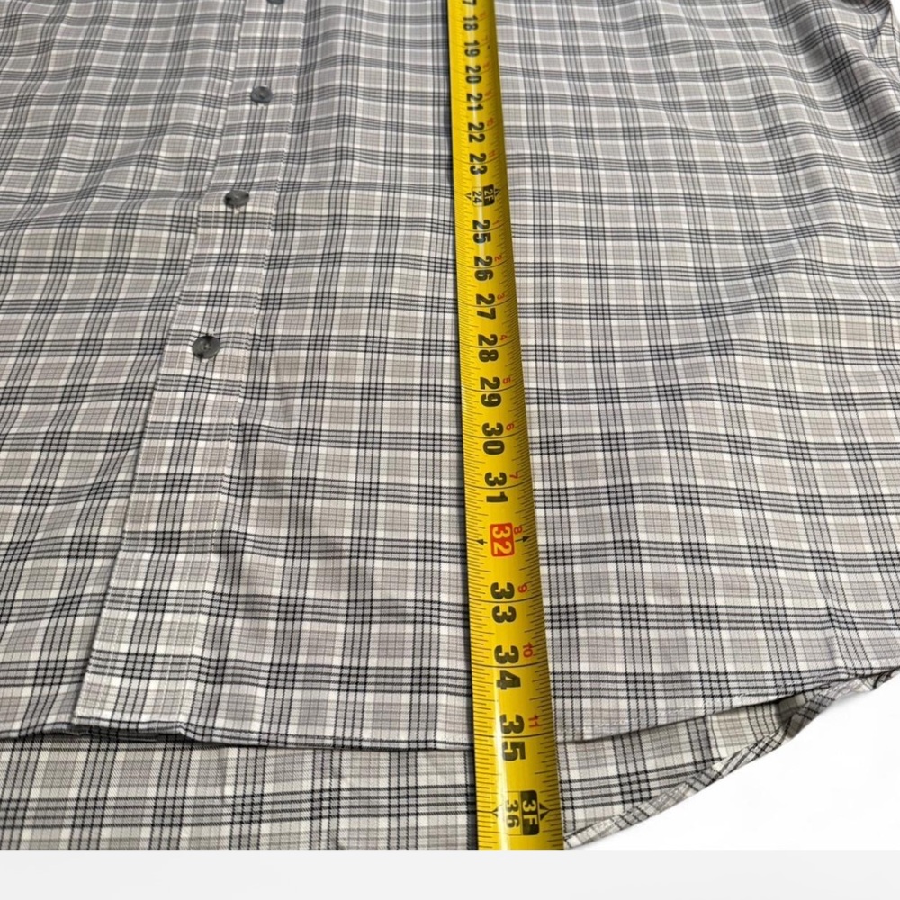 Cabelas Short Sleeve Button Up Shirt Mens Size 4XLT Plaid - Picture 4 of 4